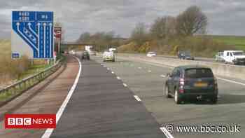 Two boys arrested after car driven wrong way on M6 near Lancaster