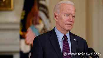 Biden comment mocking Trump's walking resurfaces after president stumbles, falls boarding Air Force One