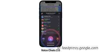 Telegram for iOS updated with new Clubhouse-like features for voice chats, more
