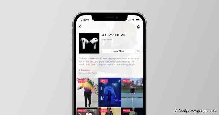 Apple turns AirPods Pro ‘Jump’ campaign into viral trend with new TikTok challenge