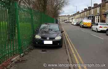 Car loses control on Barden Lane crashing into a fence