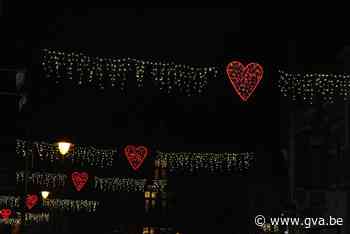 Valentijnsverlichting brengt extra sfeer in winkelstraten (Duffel) - Gazet van Antwerpen