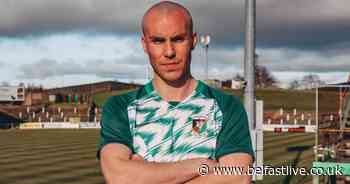 Glentoran reveal one-off training top as they announce NIKE deal - Belfast Live