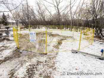 Southside Saskatoon playground torched in 'deliberately set' fire