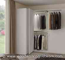 Video: Richelieu's closet rod system accesses clothes in blind corners - woodworkingnetwork.com