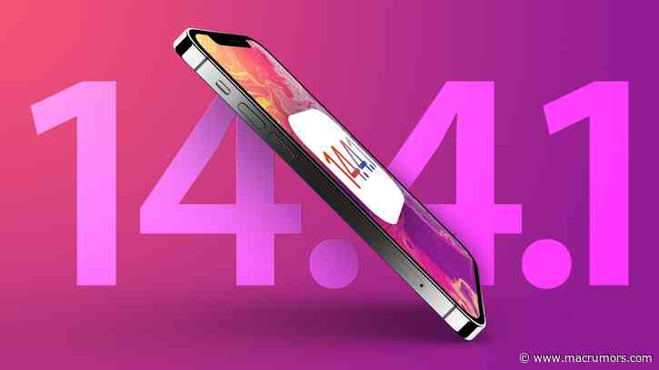 Apple Stops Signing iOS 14.4 Following Release of iOS 14.4.1