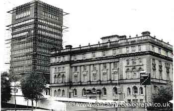 Last time Blackburn town hall tower got a major facelift