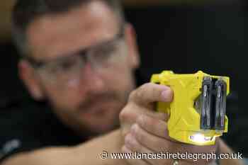 Police tasered aggressive man armed with knife