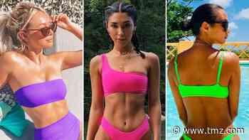 Bright Babes In Neon Swimsuits -- The Glowing Trend!