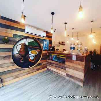 Shop transformed into £40,000 cafe complete with stunning mural