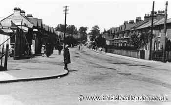 A road in Chingford, East London before it became a shopping centre