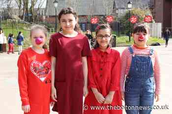 Bolton School youngsters embrace Red Nose Day for Comic Relief