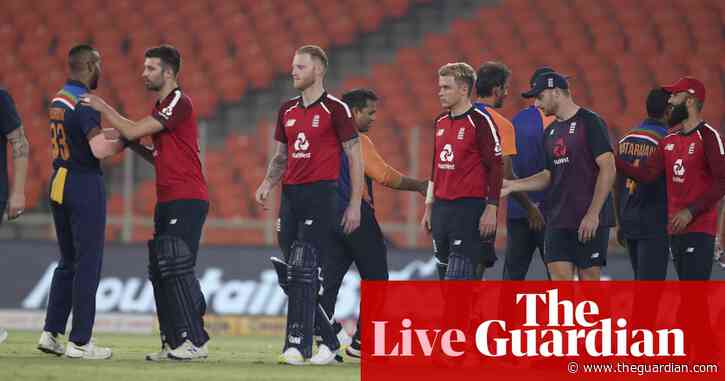 India v England: fifth T20 international – live!