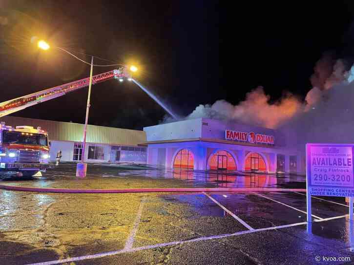 Tucson Fire puts out blaze at East Side Family Dollar