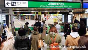 Magnitude 7.0 earthquake causes temporary blackouts and suspends trains in Japan