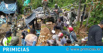 Militares detienen a 20 mineros ilegales y material rocoso en Buenos Aires - Primicias