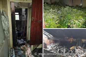 Cannabis farm found after house fire in Bacup