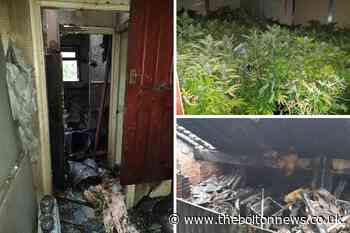 Cannabis farm found after house fire in Bacup