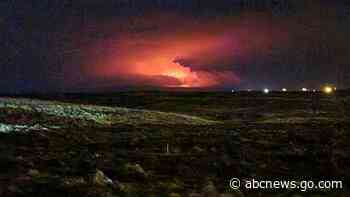 Long dormant volcano comes to life in southwestern Iceland