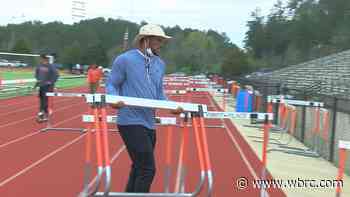 Baltimore Ravens CB Marlon Humphrey spends offseason coaching track at Hoover - WBRC