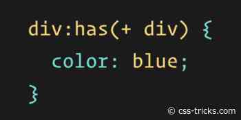 Did You Know About the :has CSS Selector?