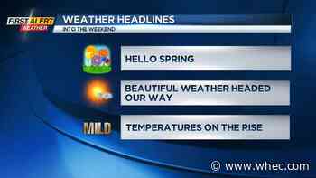 First Alert Weather: Say hello to spring