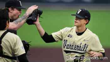 Vanderbilt's Jack Leiter, possible top overall draft pick, twirls no-hitter against South Carolina