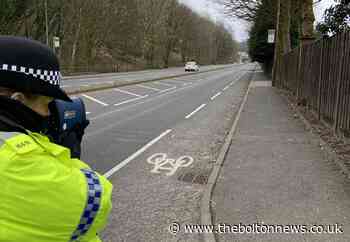 Speeding drivers caught by Police in Bolton