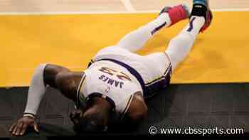 LeBron James injury update: Lakers star ruled out for remainder of game vs. Hawks after twisting his ankle