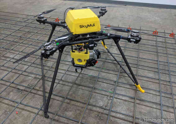 SkyMul’s drones secure rebar on the fly to speed up construction