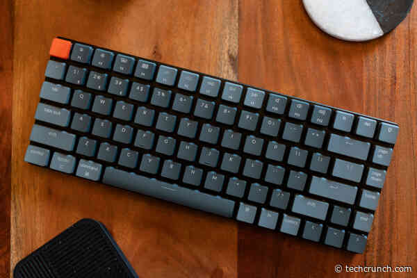 The keyboards of TechCrunch’s editorial staff