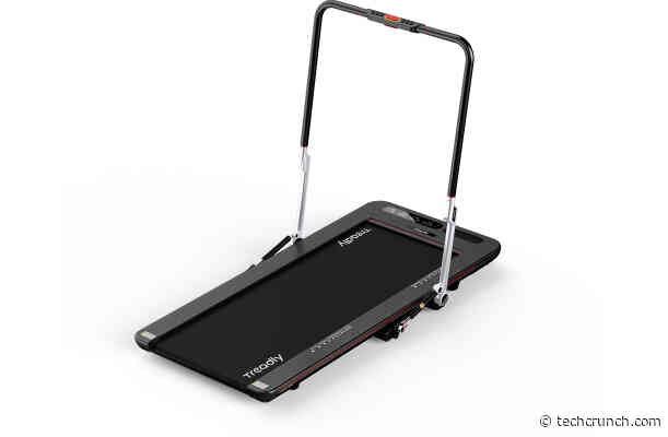 Treadly’s next-gen compact treadmill is ideal for small spaces and features app-based social workouts