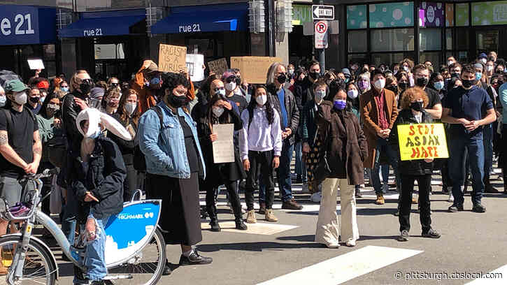 Hundreds Rally And March Through Oakland To Protest Against Hate Directed At Asian Community