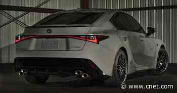 Lexus IS 500 F Sport Performance looks sinister in Launch Edition trim     - Roadshow