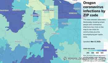 10 ZIP codes with the most new coronavirus cases in Oregon - OregonLive