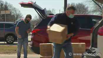 Groups mark one year of pandemic food distribution