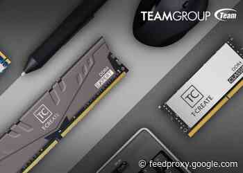 Team Group T-CREATE introduces new DDR4 and PCIe 4 SSD