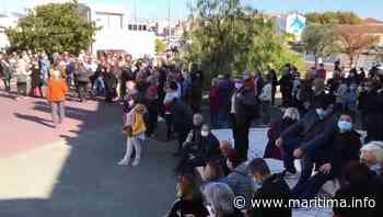 Martigues : le rassemblement contre la barbarie vient de commencer - Martigues - Société - Maritima.info