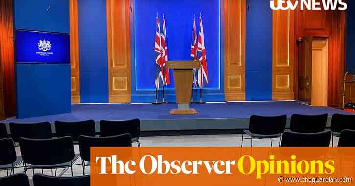 Downing Street’s new press room is in an alarming shade of Nuremberg Radisson | Rowan Moore