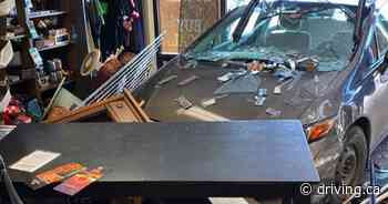 71-year-old drives car into Saskatoon business - Driving