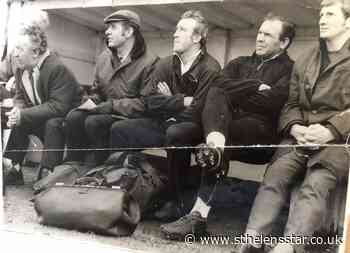 Identify the members of the Saints bench from the 1960s - St Helens Star