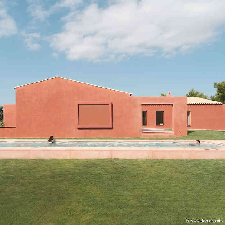 Holes and windows create "abstract composition" on facades of Mallorcan holiday home