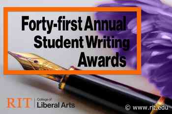 College of Liberal Arts honors students for writing excellence - RIT University News Services