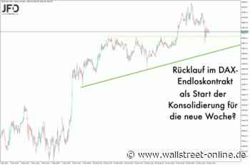 DAX-Wochenplan: DAX-Rekordserie durch die FED ausgebremst