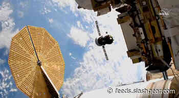 Soyuz capsule moved to a new docking port on the ISS