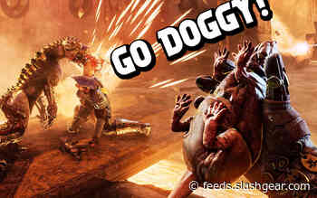 Warhammer 40K game squeezes rat to control robot dog