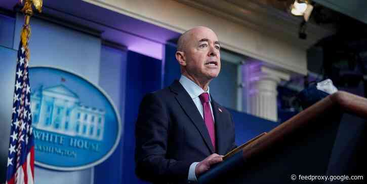 DHS secretary says the Biden administration is 'working on providing footage' of migrant facilities amid calls to allow press inside