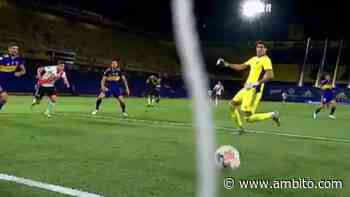 ¿Se agarró la cara? El gesto del árbitro Tello en la jugada que se salvó Boca despertó controversia - ámbito.com