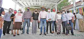 Entrega obras Antonio Villalobos en Lomas de Tzompantle, Cuernavaca - Diario de Morelos