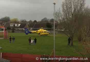 Air ambulance called out after car crash at Lane Ends - Warrington Guardian